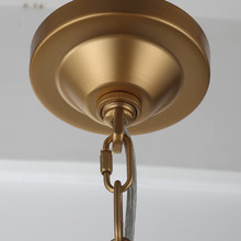 Panama Steel 4 Light Pendant